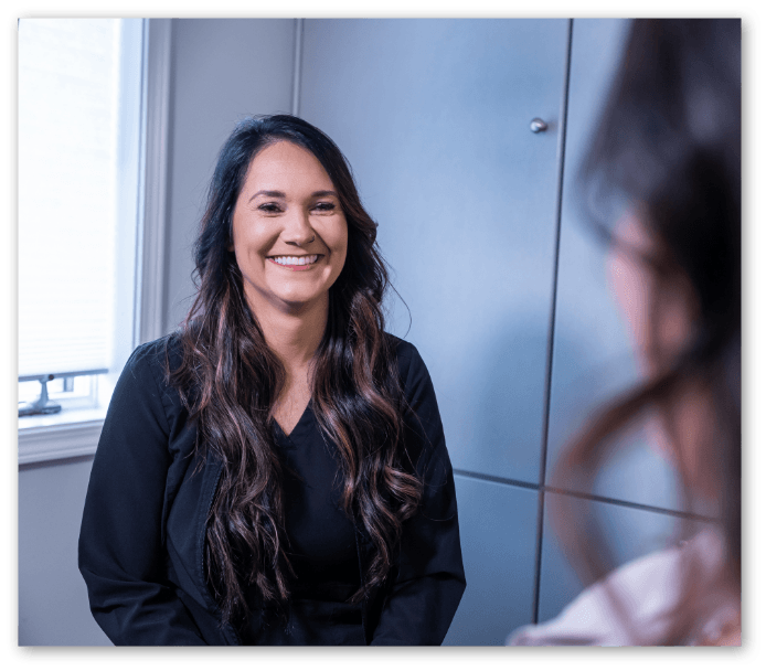 A photo of the dental team
