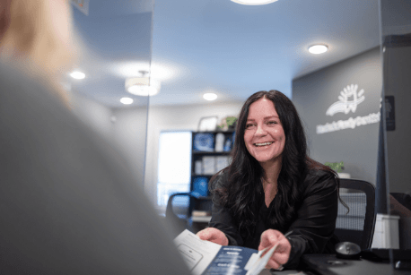 doctors smiling together